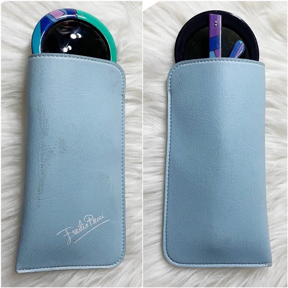 🔥 🕶 EMILIO PUCCI 1960s Vintage Round Sunglasses - Picture 4 of 6